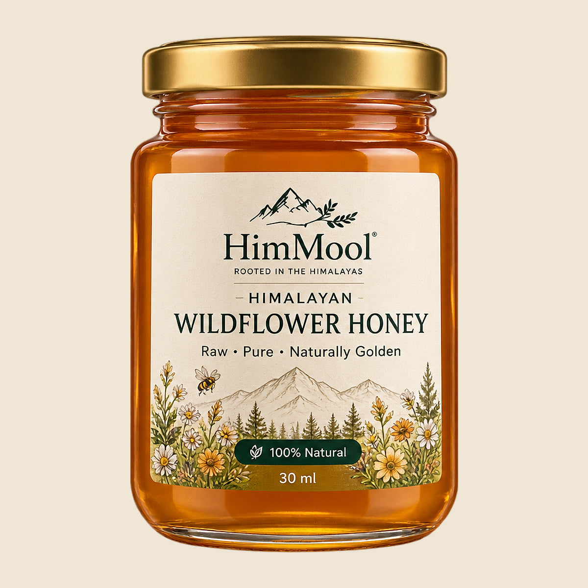 Himalayan Wildflower Honey, front
